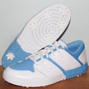 Jordan Nu Retro Low Golf Shoes Mens 9 UNC University Blue White